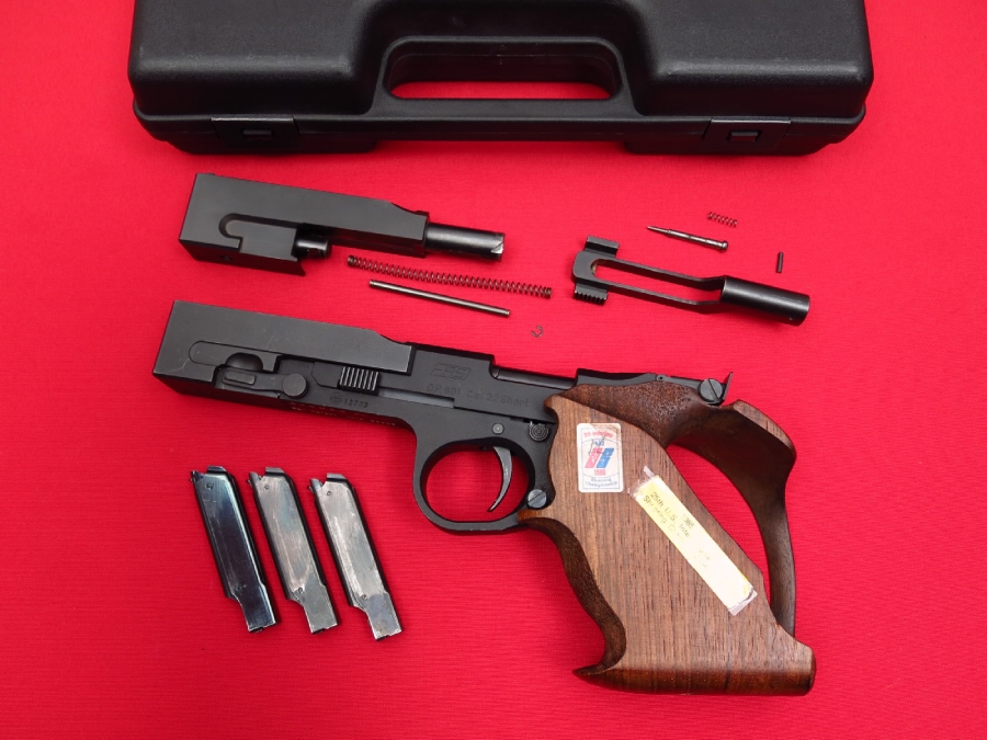 Fas Op 601 .22 Short Olympic Rapid Fire Target Pistol W/ 2 Bbls, No Res