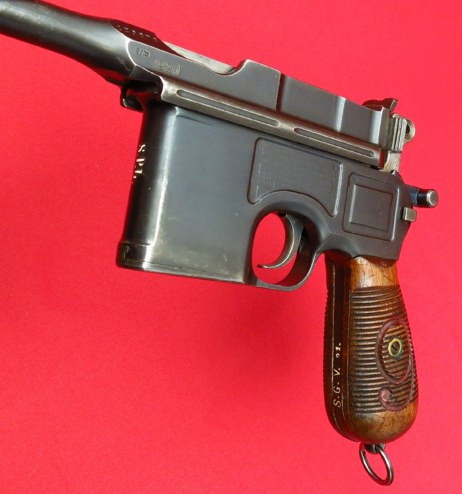 Mauser Red-9 Broomhandle 1920 Rework Matching, Non-Import W ...