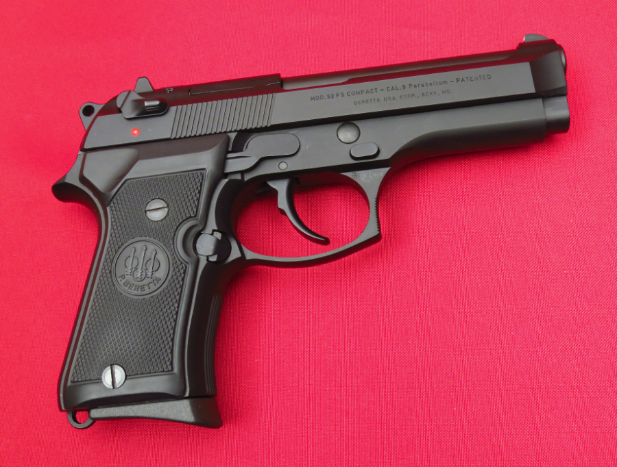 Beretta 92fs Compact...Made In Italy, 1989 Like New In Box W/ Two 13 ...