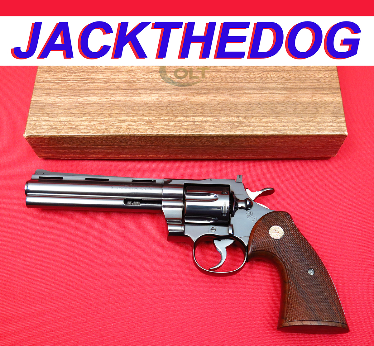 Colt Python...Early Gun, Sn#3451, Mfd 1957...Gorgeous & Original...As ...