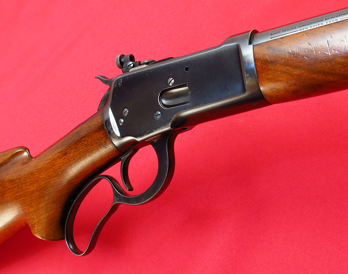WINCHESTER - ~ MODEL 65...218 BEE W/ BOLT PEEP...SCARCE LEVER RIFLE...MFD 1939, C&R OK...NO RESERVE!! - Picture 4
