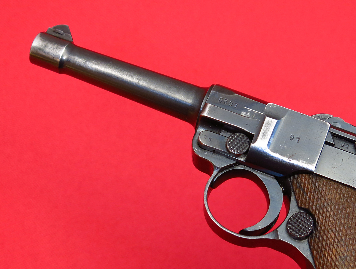 MAUSER - ~ WW2 P.08 LUGER 1940-42...NON-IMPORT, ORIGINAL FINISH...C&R OK, NO RESERVE!! - Picture 5