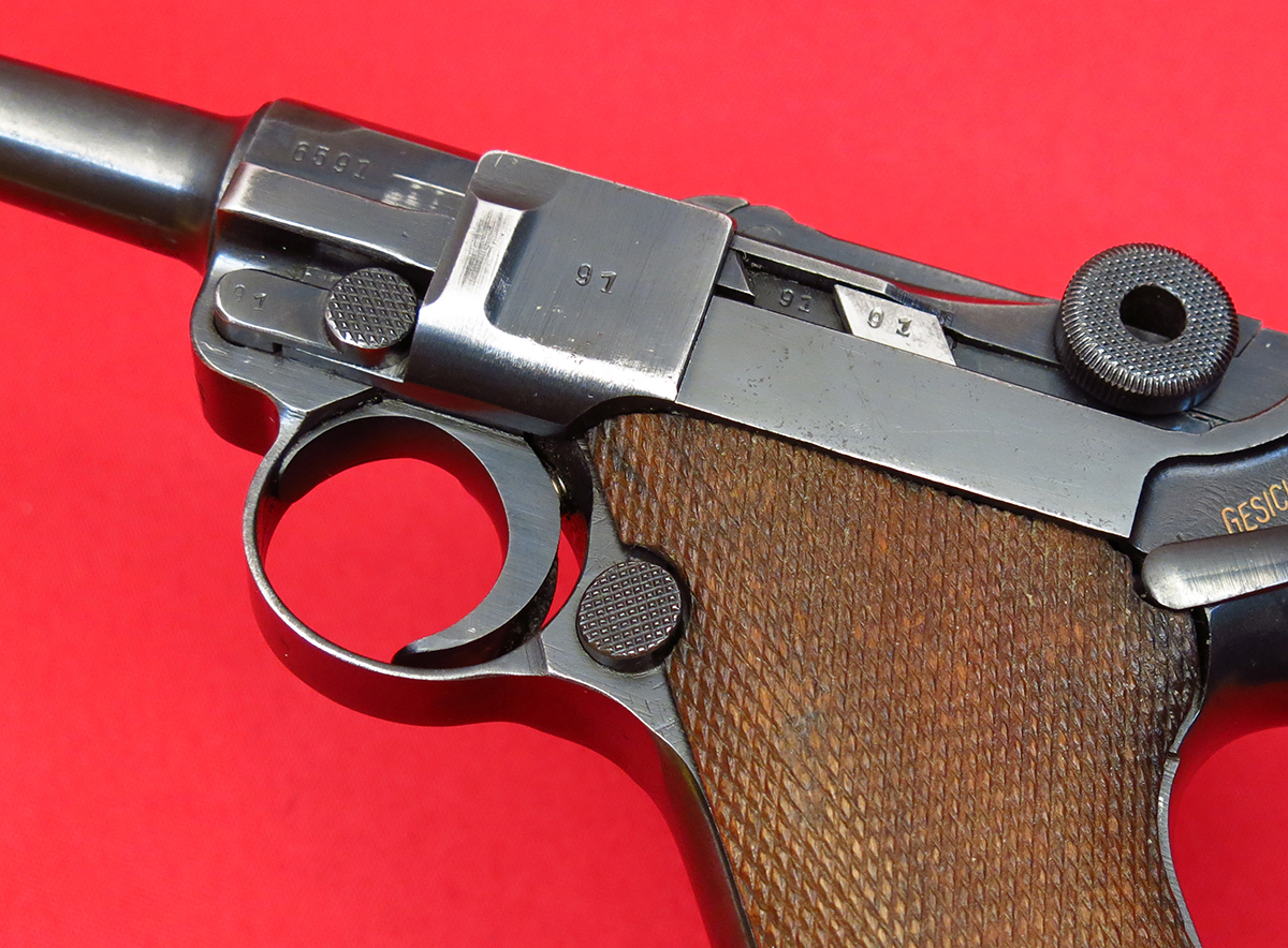 MAUSER - ~ WW2 P.08 LUGER 1940-42...NON-IMPORT, ORIGINAL FINISH...C&R OK, NO RESERVE!! - Picture 6