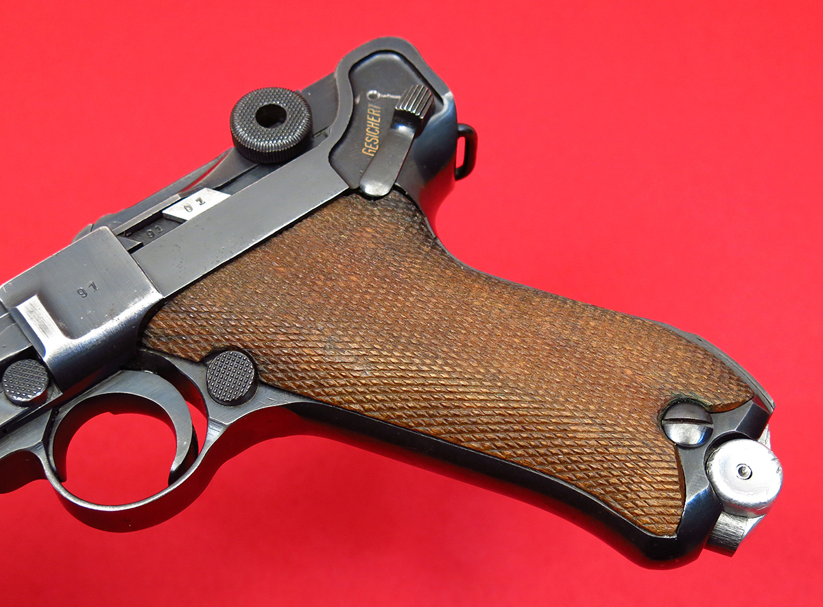 MAUSER - ~ WW2 P.08 LUGER 1940-42...NON-IMPORT, ORIGINAL FINISH...C&R OK, NO RESERVE!! - Picture 8