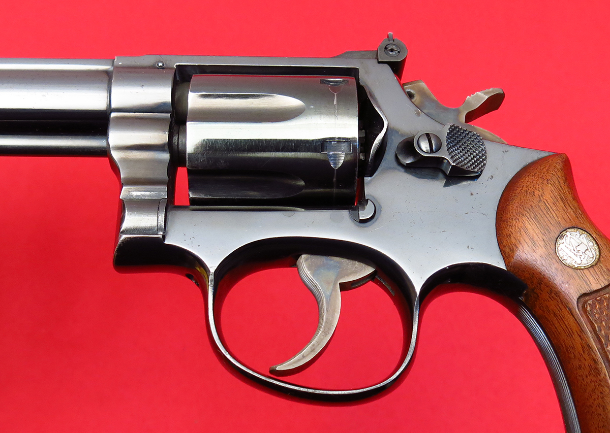 SMITH & WESSON - ~ MODEL 14 (NO DASH) K38 TARGET, 4-SCREW...SHOOTER GRADE...MFD 1959, C&R OK...NO RESERVE! - Picture 5