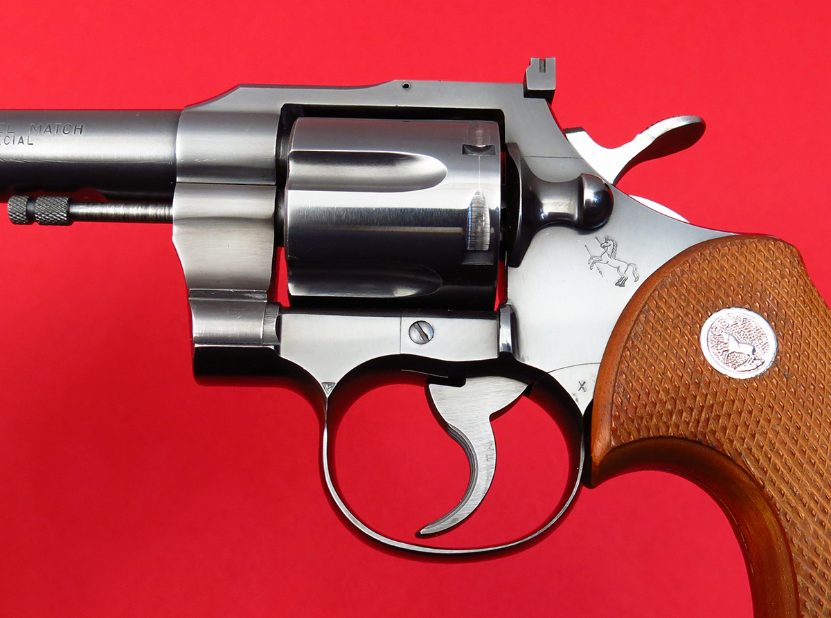 COLT - ~ OFFICERS MODEL MATCH .38...SINGLE-ACTION ONLY...EXCELLENT CONDITION!...MFD 1959, C&R OK...NO RESERVE!! - Picture 5