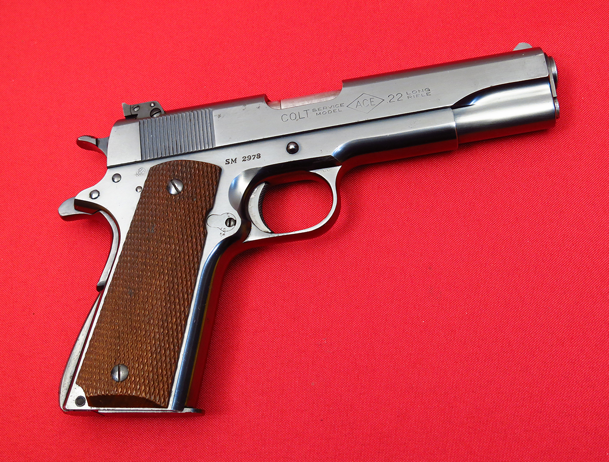 Colt Ww2 Service Model Ace .22...Wb Inspected, Blue Finish, Matching ...