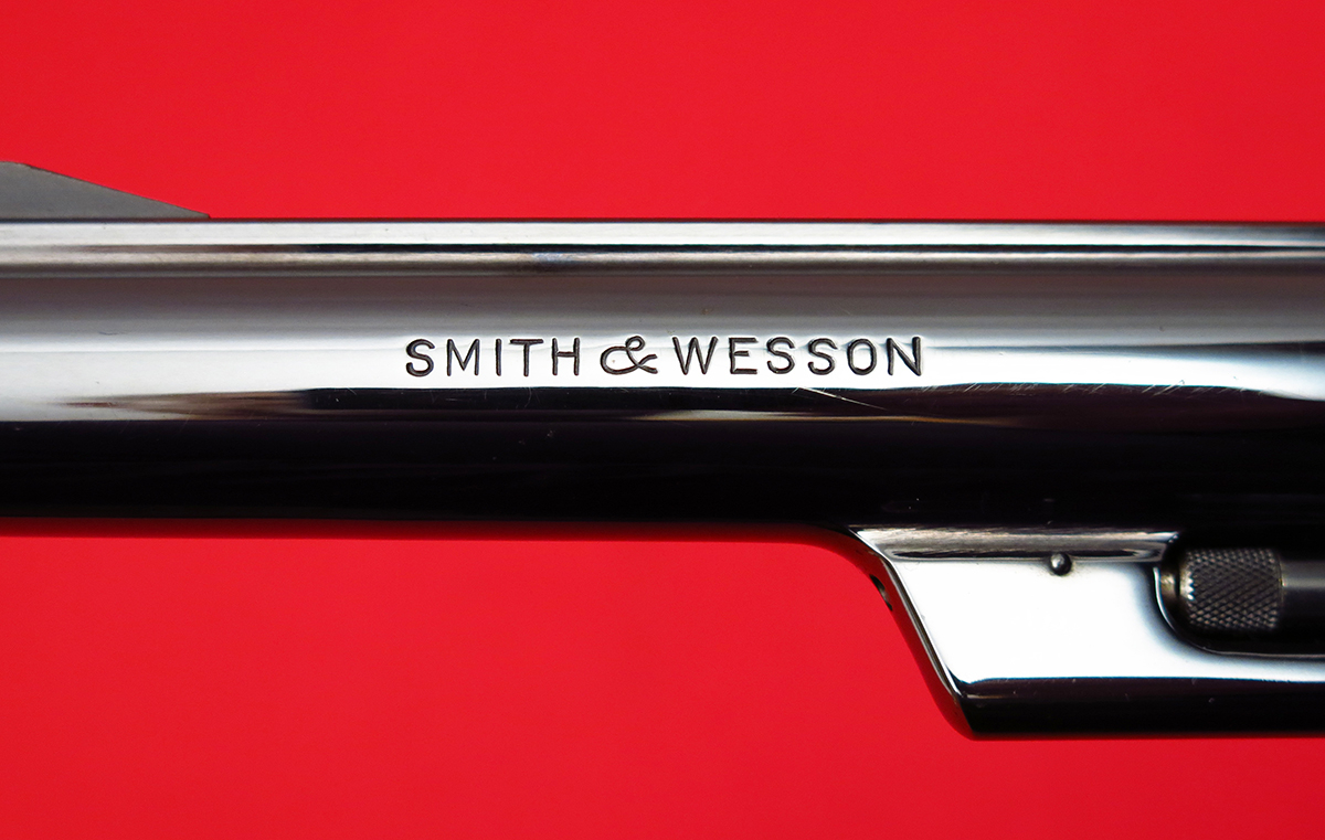 SMITH & WESSON - ~ PRE-MODEL 29 USMC INSCRIBED...4-SCREW, 6-1/2