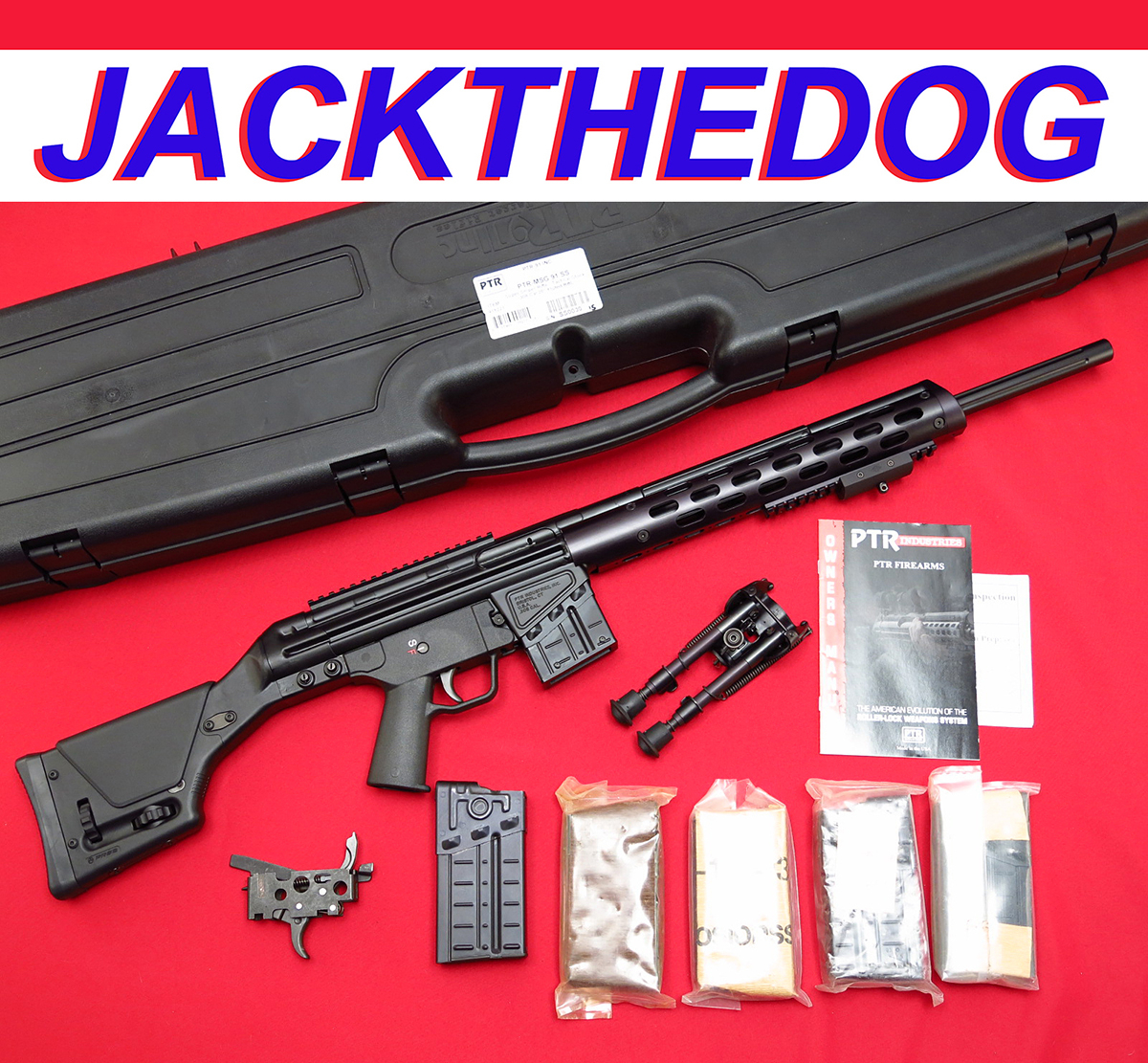 Ptr Industries Msg 91ss .308 Super Sniper...Limited Production Hk Clone