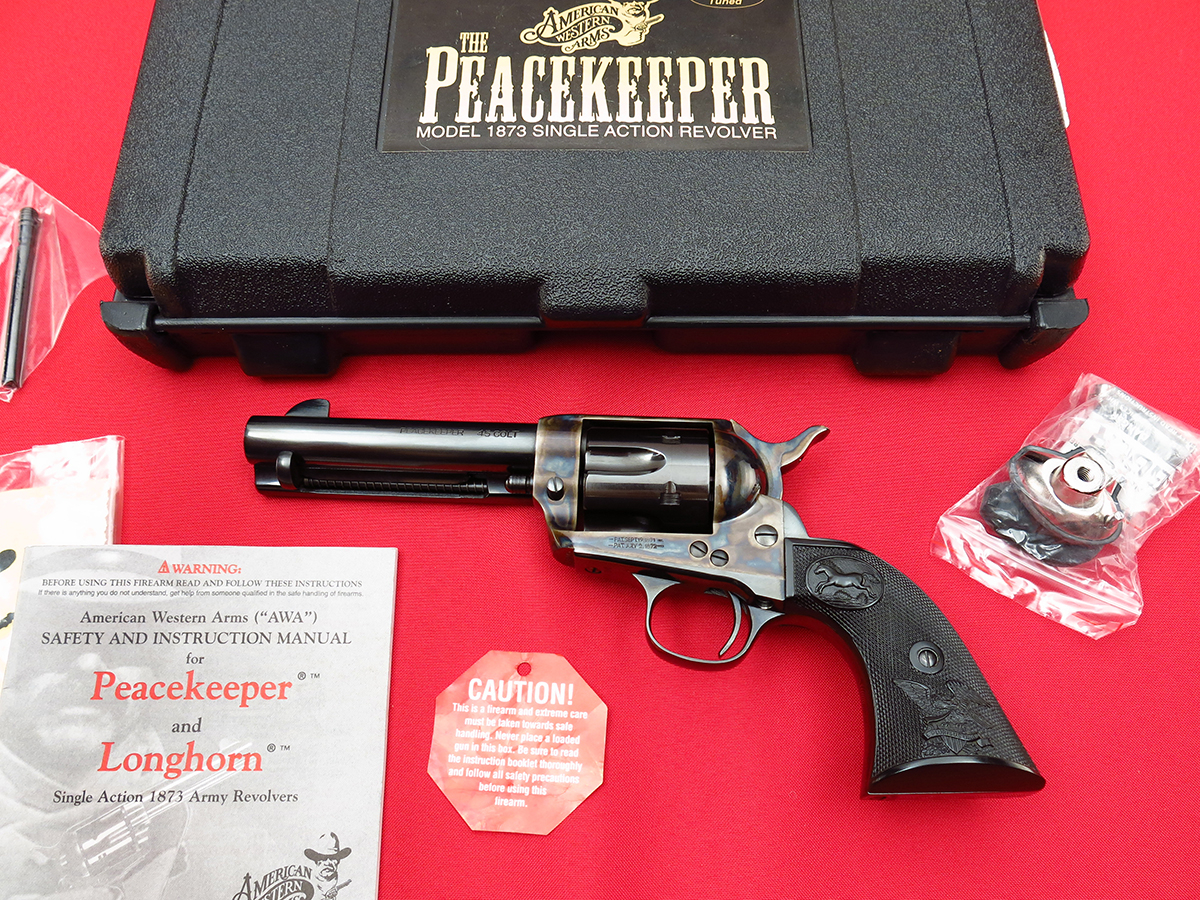 American Western Arms Awa Peacekeeper Saa Colt Copy .45...4-3/4