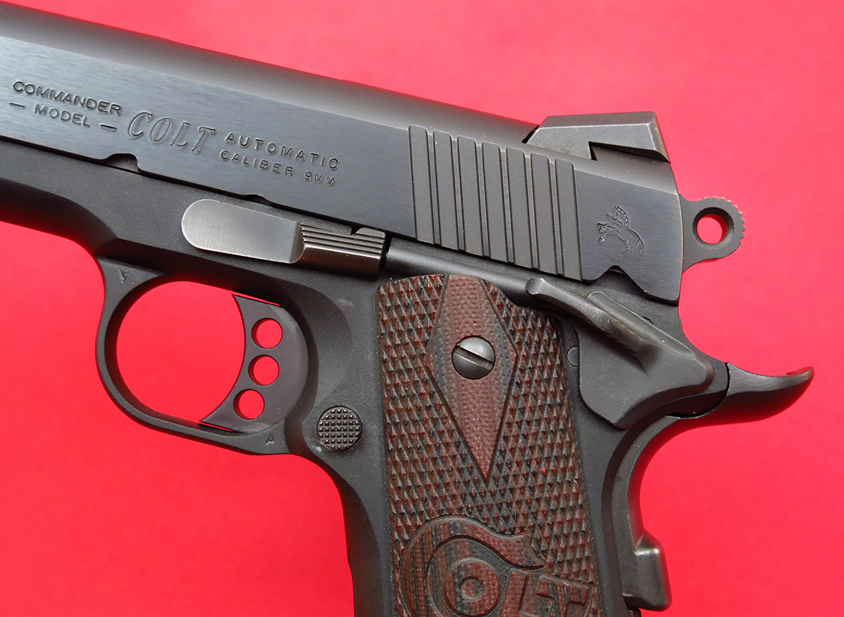 Colt Lightweight Commander 9mm (04842xe)...Blue Finish, 4.25" Bbl