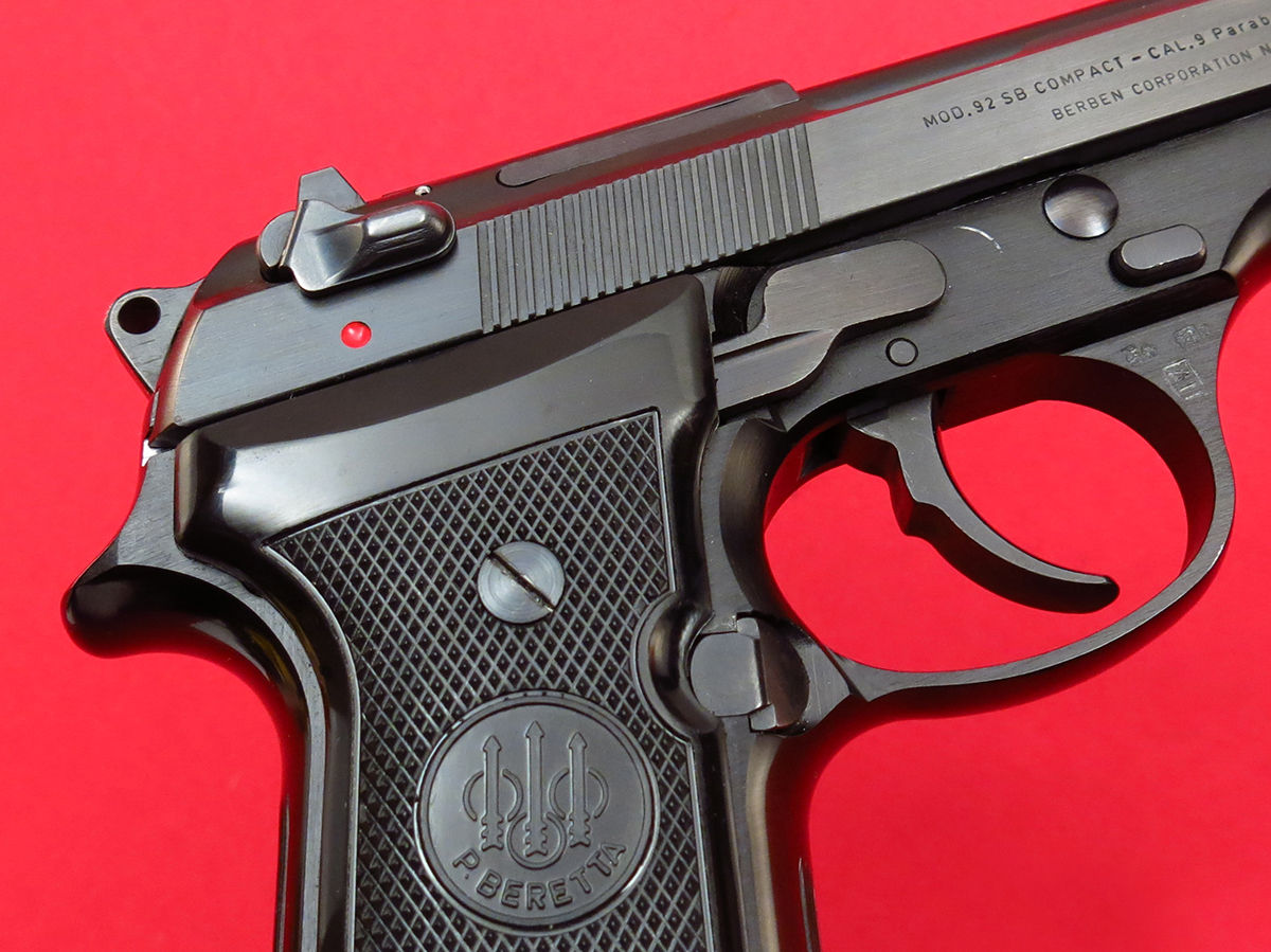 Beretta Model 92sb Compact...Made In Italy, 1982...Excellent In Box W ...