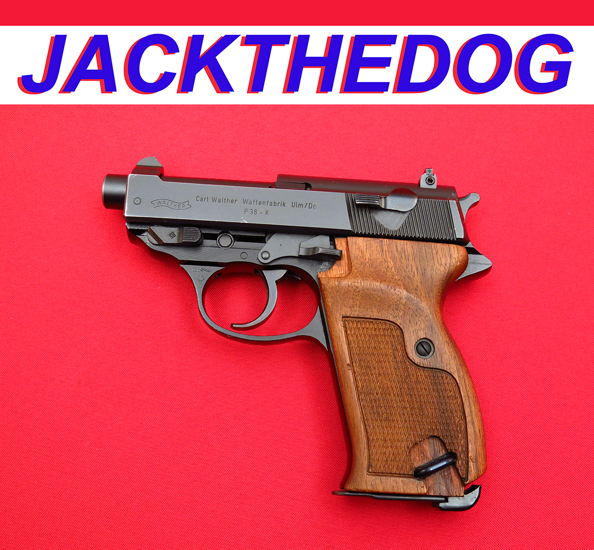 WALTHER RARE P38K...FACTORY SNUBNOSE P.38...1OF2600 MADE...MUNICH