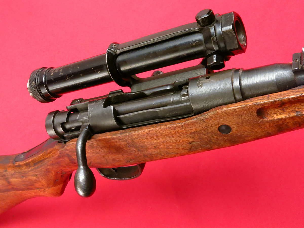 JAPANESE WW2 TYPE 99 SNIPER w/ RARE 4x EXTERNALLY ADJUSTABLE SCOPE