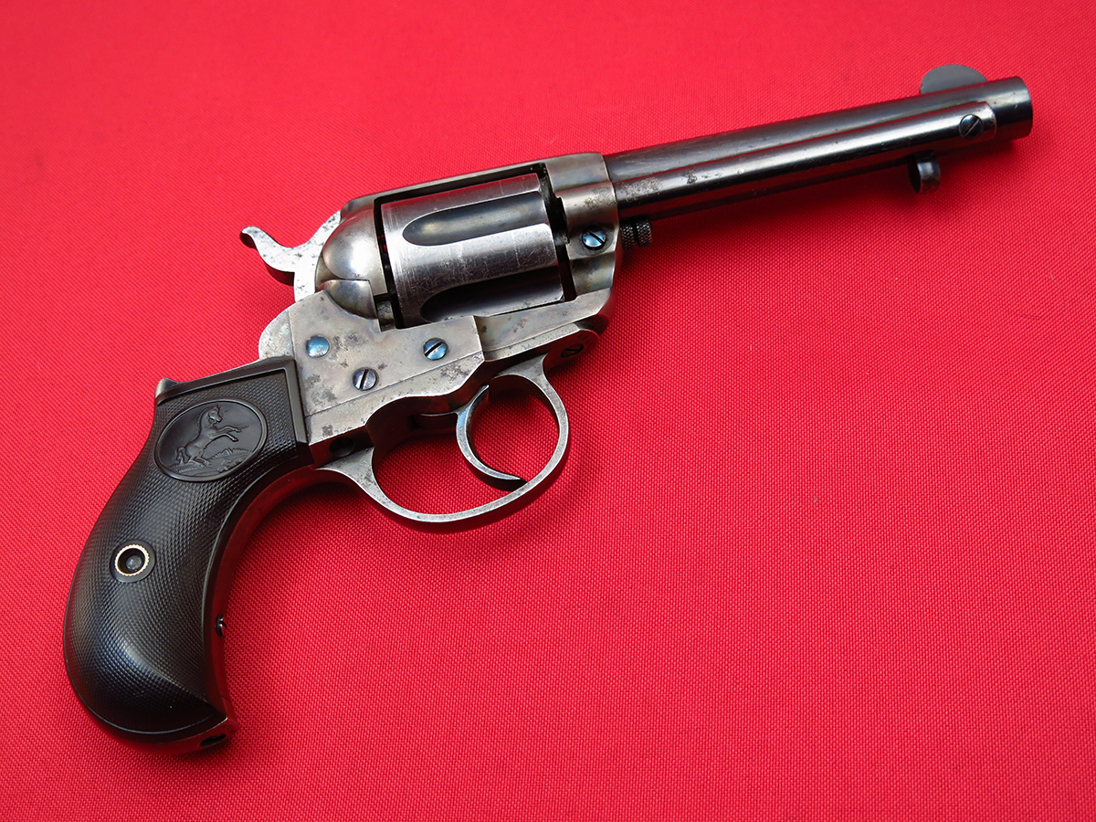 Colt MODEL 1877 LIGHTNING DA38... ANTIQUE, MFD 1897... LOTS OF FINISH & GOOD WORKING ORDER... NO FFL REQUIRED .38 Long Colt - Picture 2