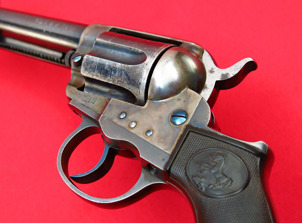 Colt MODEL 1877 LIGHTNING DA38... ANTIQUE, MFD 1897... LOTS OF FINISH & GOOD WORKING ORDER... NO FFL REQUIRED .38 Long Colt - Picture 4