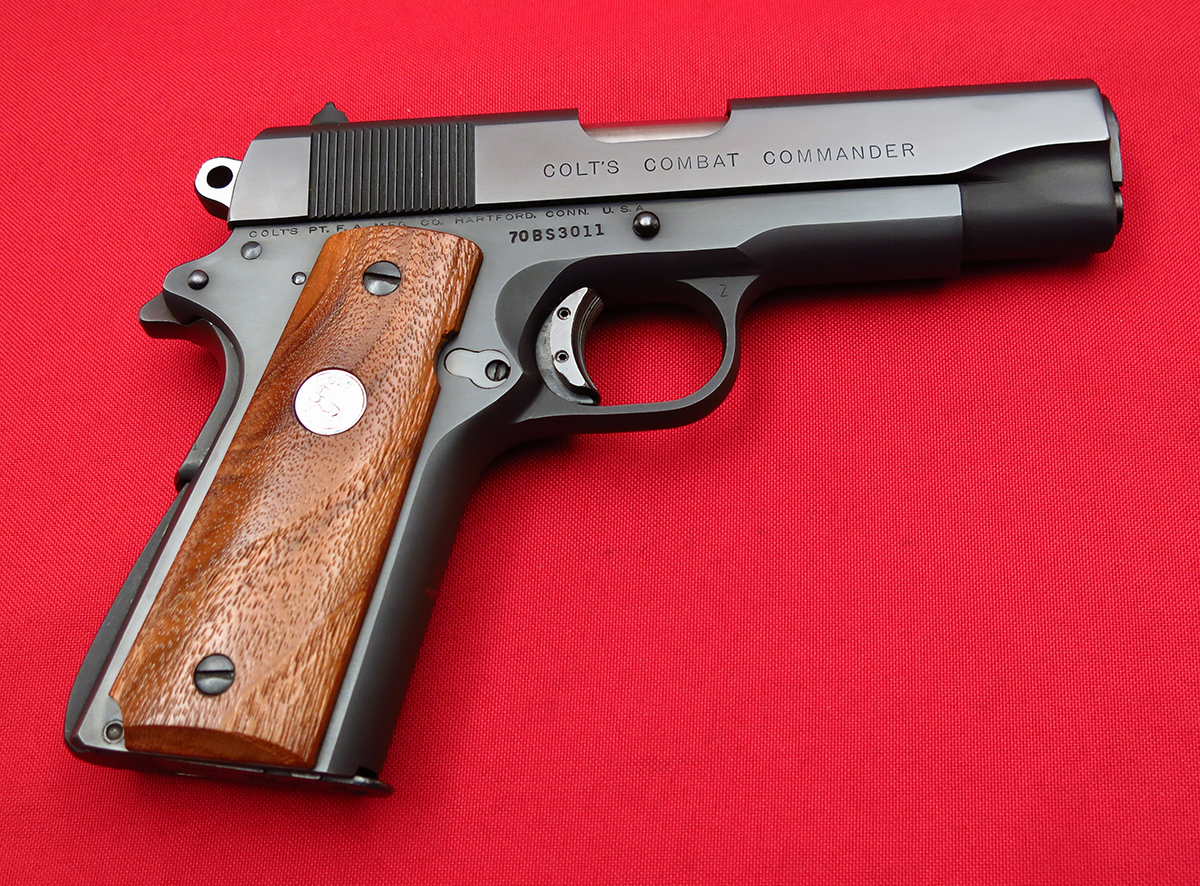 Colt Series 70 Combat Commander 9mmsteel Frame Mfd 1971excellent In Boxno Reserve 9mm 5996