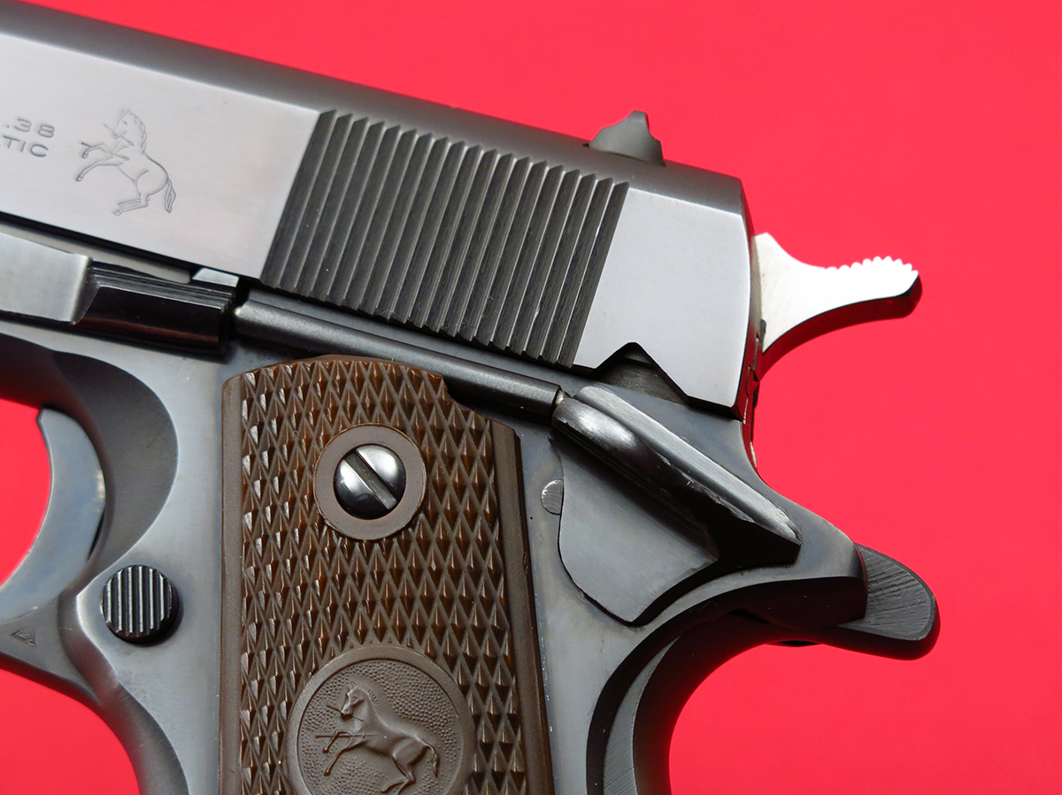 Colt SUPER .38 AUTOMATIC...4th VARIATION/PRE-SERIES 70... EXCELLENT CONDITION... MFD 1967, C&R OK .38 Super - Picture 7