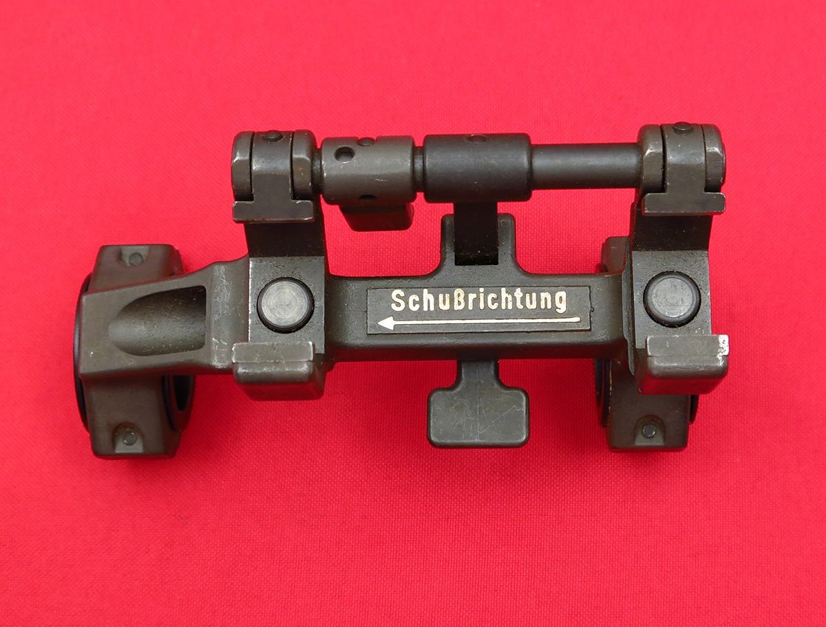 HECKLER & KOCH SG1 CLAW SCOPE MOUNT FOR HK91 HK93 HK94 ETC...FACTORY ORIGINAL...GOOD SHAPE W/ 1
