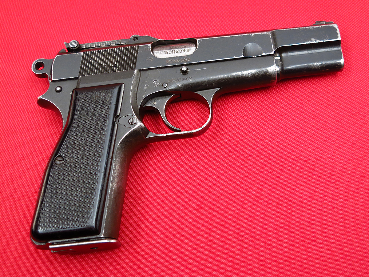 Inglis Ww2 Hi-Power 9mm...Chinese Marked...Matching, Good Bore W ...