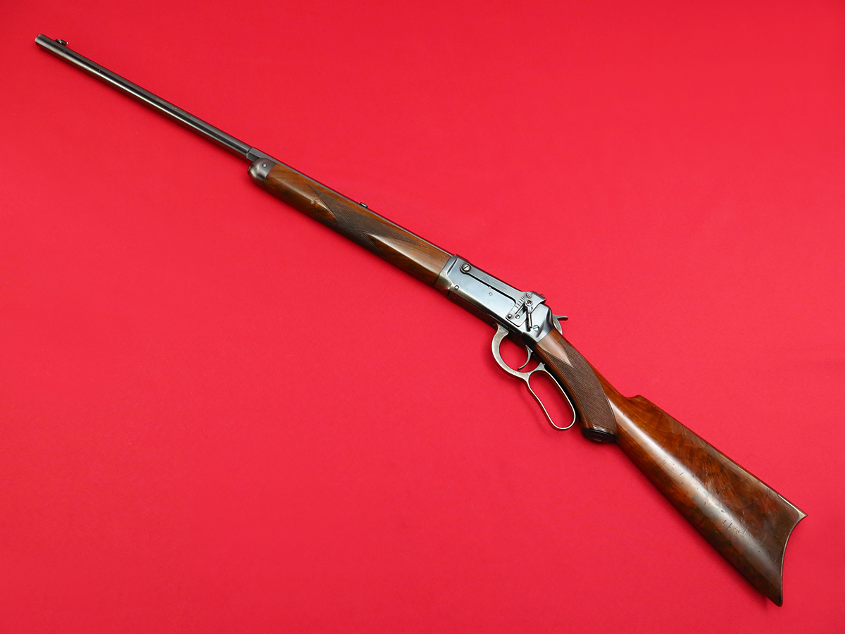 Winchester 1894 SPECIAL ORDER DELUXE RIFLE... CHECKERED PG STOCK, 1/2 OCTAGON BBL... ALL ORIGINAL W/ LETTER... MFD 1908, C&R .32 Win. Spl. - Picture 2