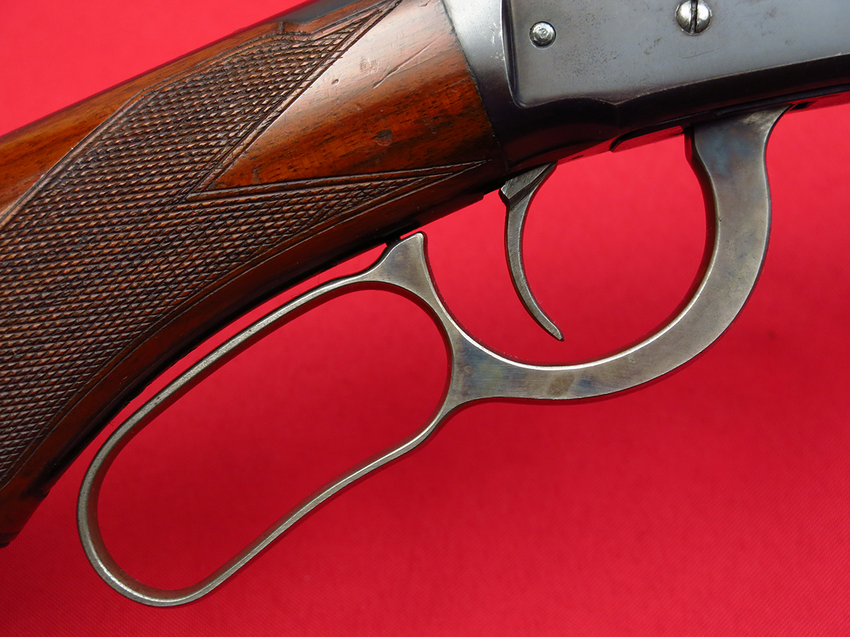 Winchester 1894 SPECIAL ORDER DELUXE RIFLE... CHECKERED PG STOCK, 1/2 OCTAGON BBL... ALL ORIGINAL W/ LETTER... MFD 1908, C&R .32 Win. Spl. - Picture 7