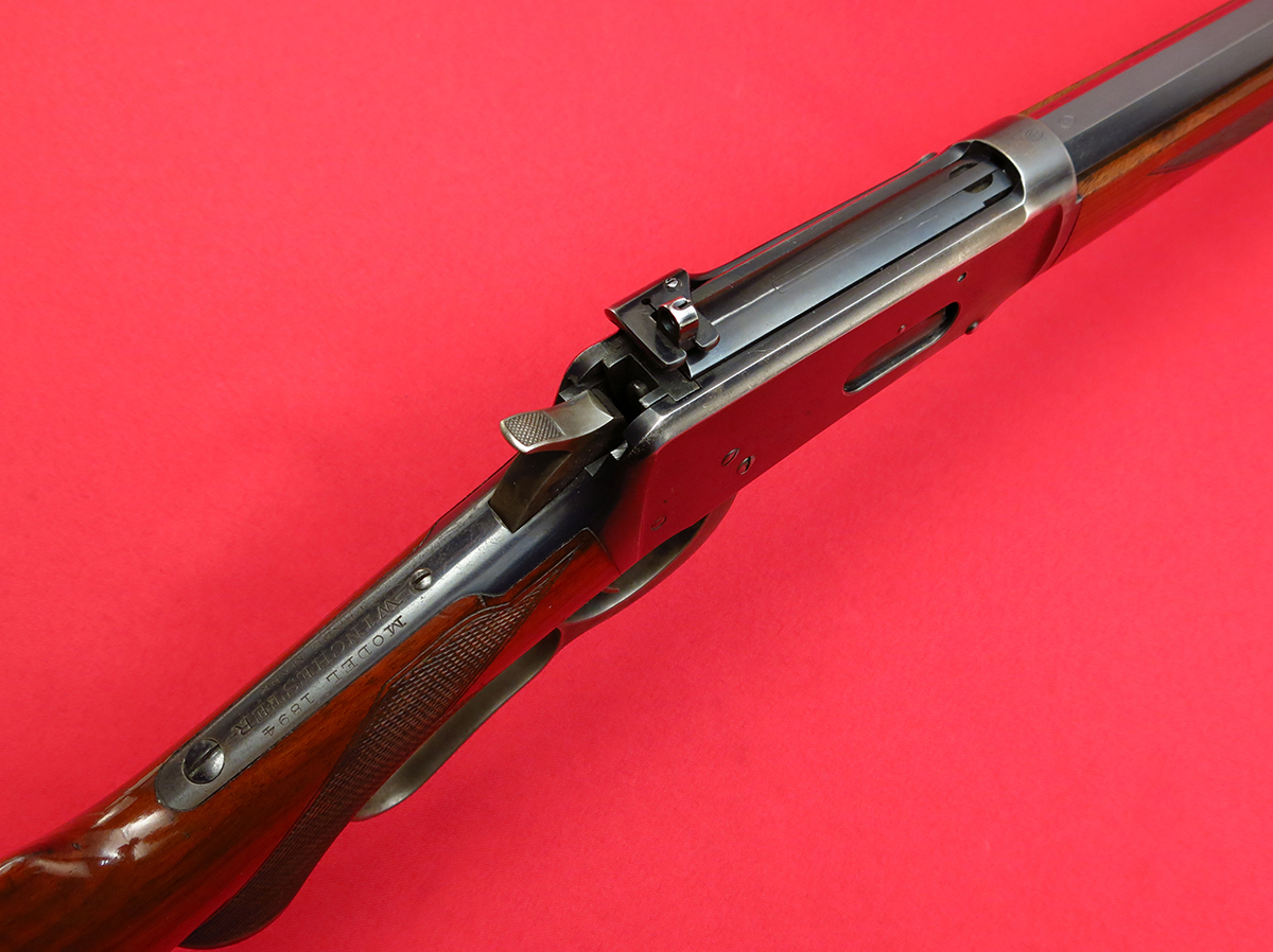 Winchester 1894 SPECIAL ORDER DELUXE RIFLE... CHECKERED PG STOCK, 1/2 OCTAGON BBL... ALL ORIGINAL W/ LETTER... MFD 1908, C&R .32 Win. Spl. - Picture 8