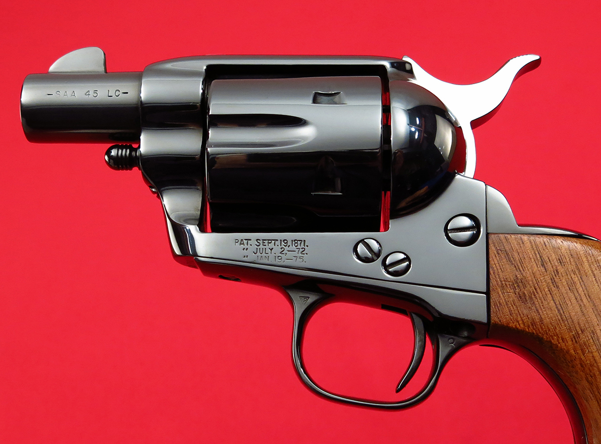 Colt Single Action Army Saa45 Sheriffs Model 2 Bbl Full Royal Bluea Beauty Unfired In 5475