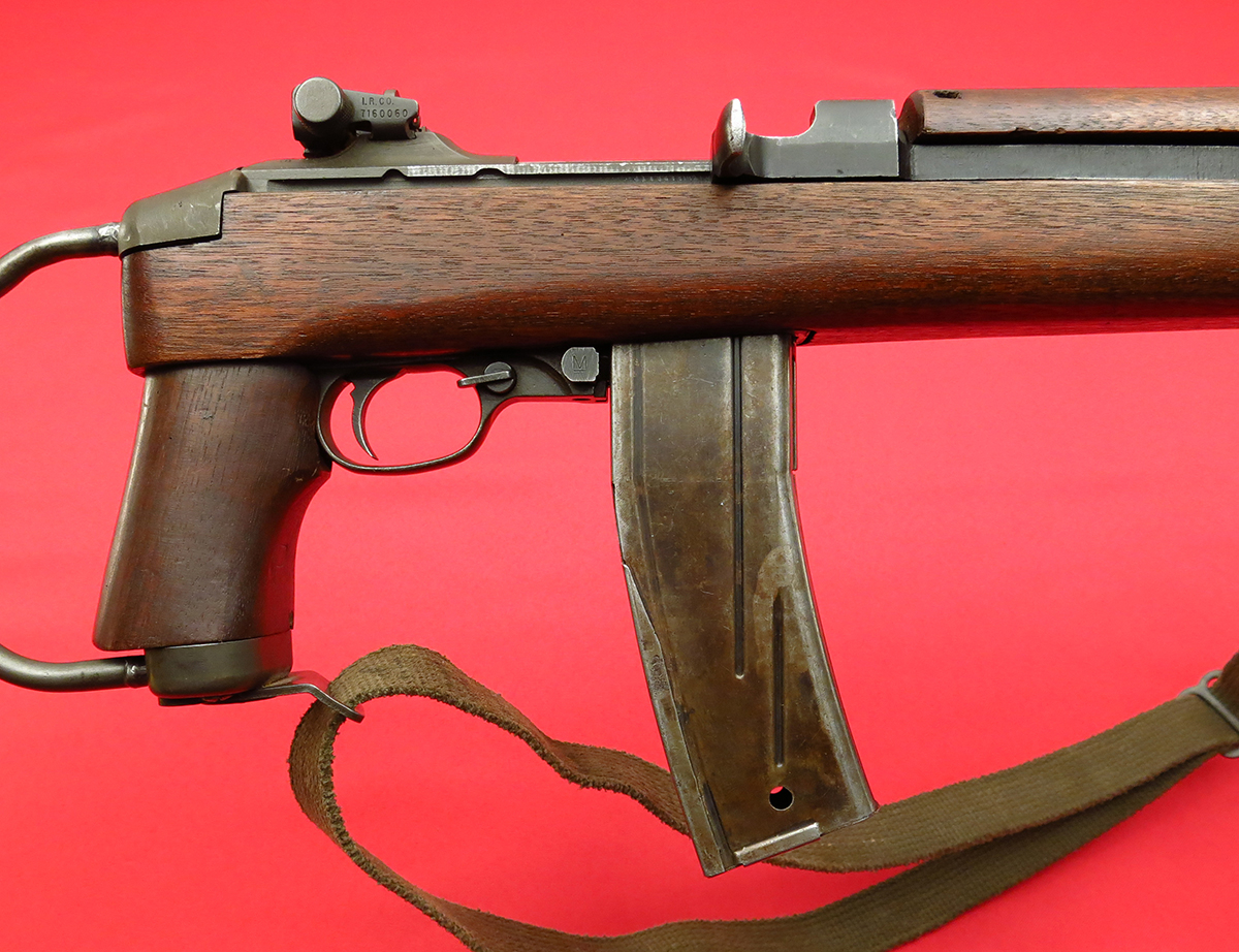 Winchester U. S. M1A1 PARATROOPER CARBINE... POST-WAR REBUILD... GOOD ...