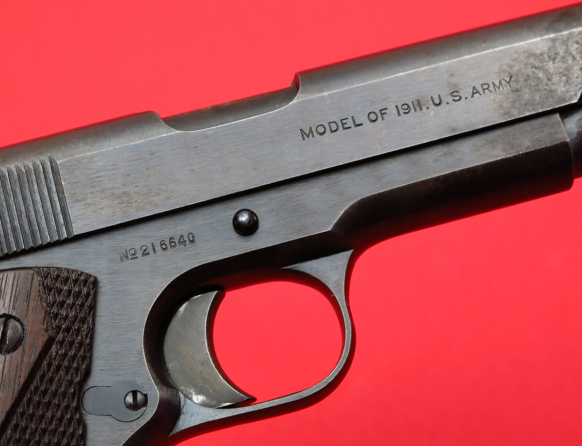 Colt 1911 Usmc 45 Auto Marine Corps Ww1 Issuedoriginal Finish W Factory Lettershipped 1251