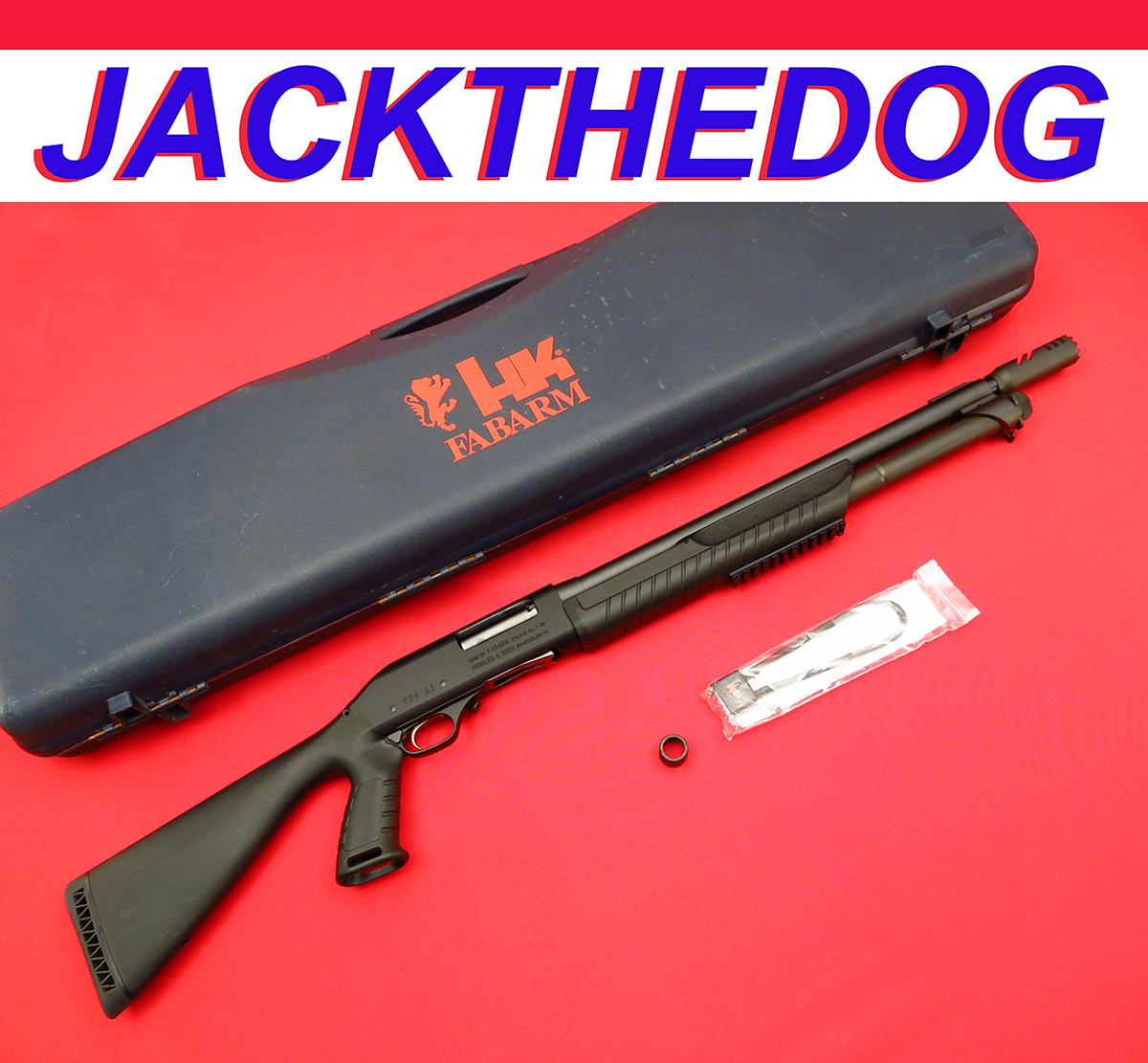 HECKLER & KOCH FABARM MODEL FP6A1....12GA TACTICAL SHOTGUN, PISTOL