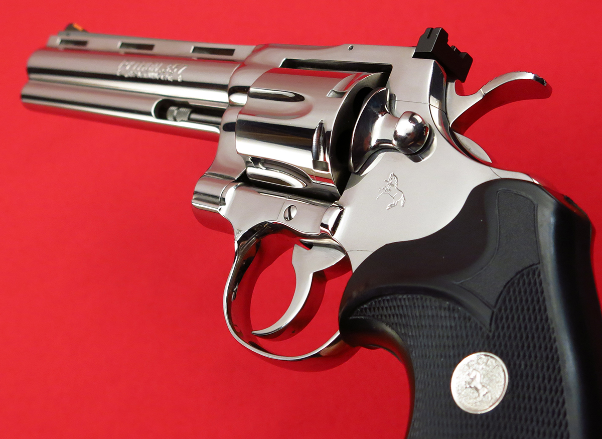 Colt Python .357 Magnum...Factory Ultimate Bright Stainless, 6-Inch ...