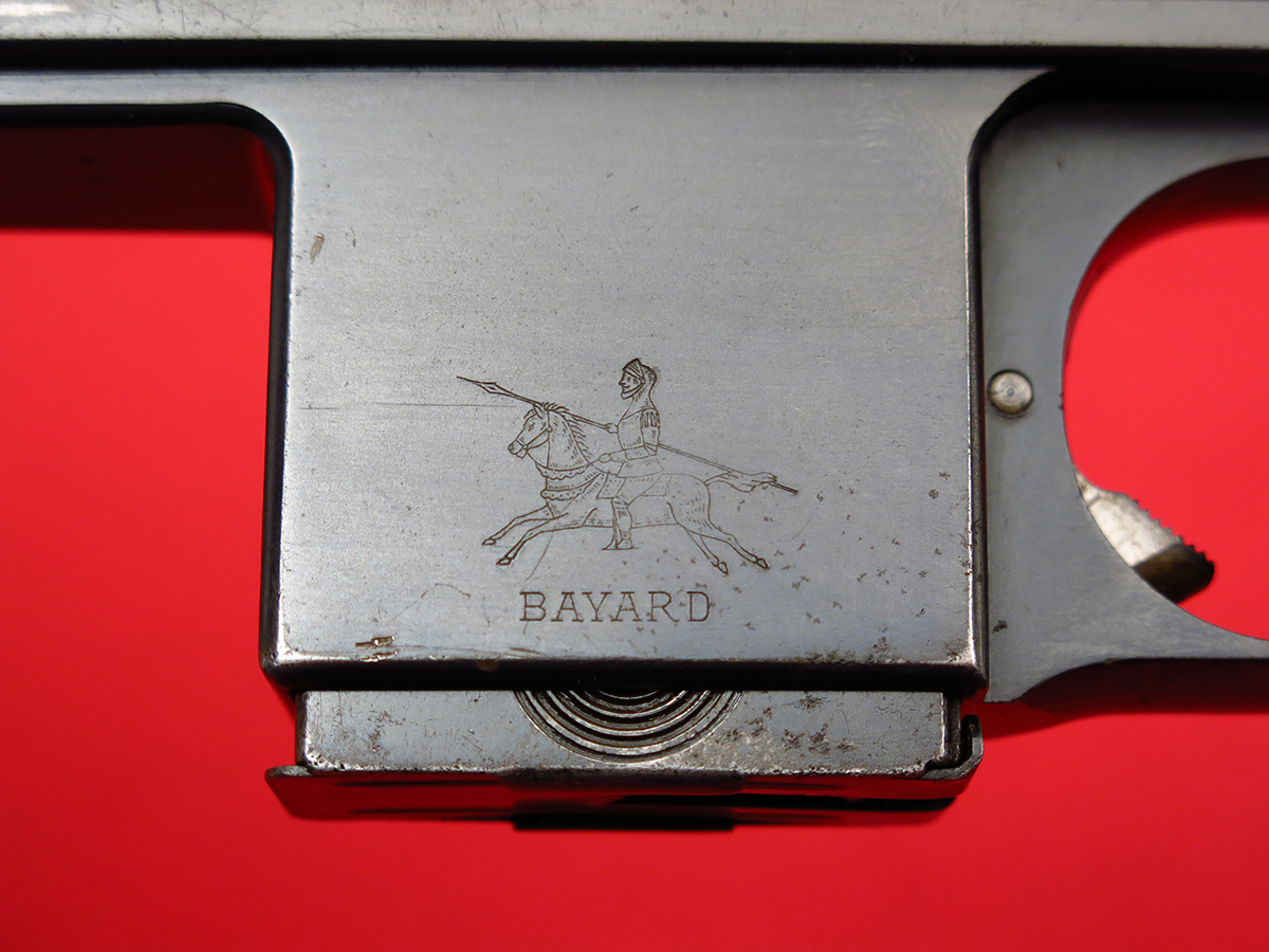 Bayard MODEL 1908 COMMERCIAL... W/ WWI GERMAN UNIT MARKINGS... MATCHING, ALL ORIGINAL W/ HOLSTER... C&R OK 9mm Largo - Picture 9