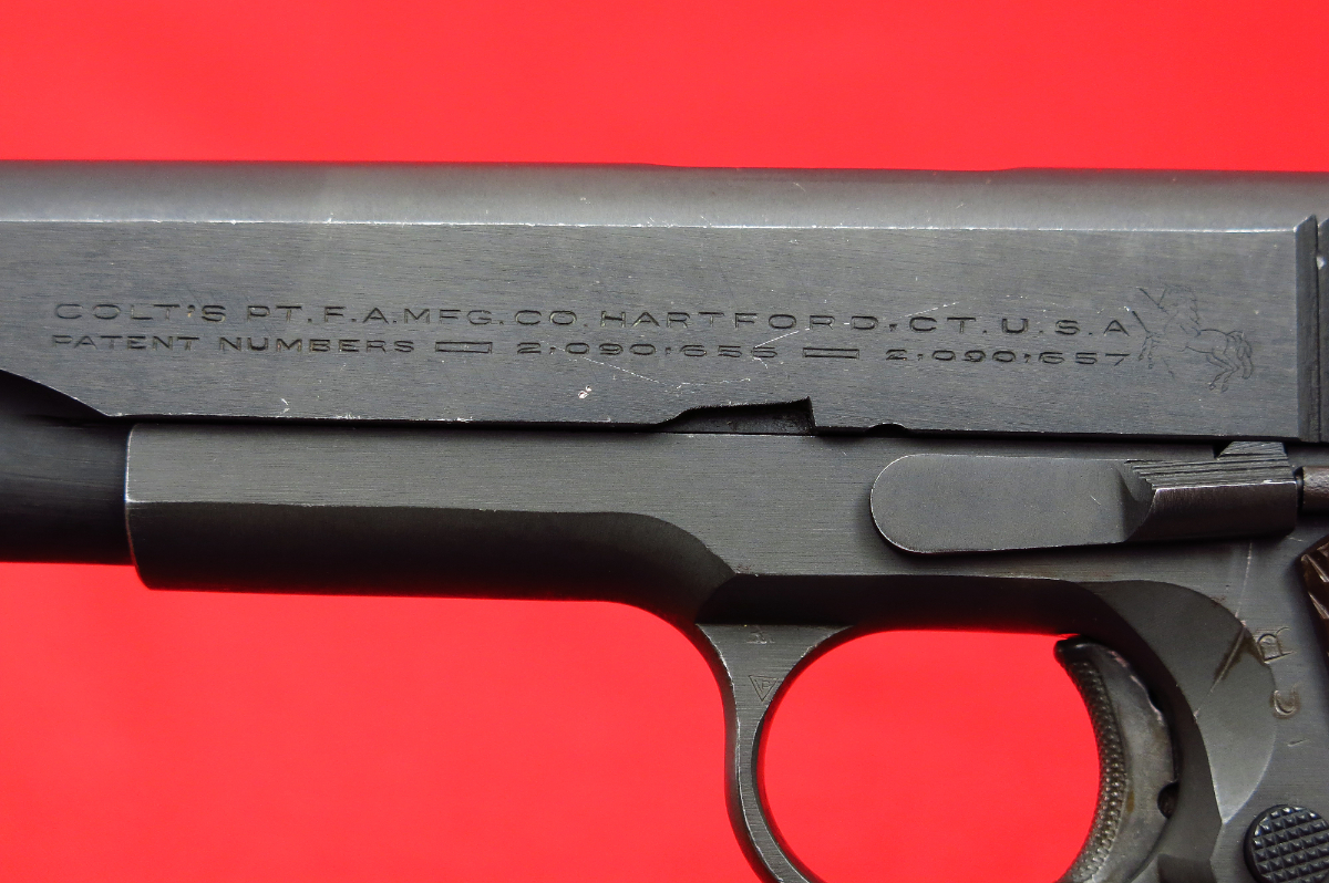 Colt WW2 SERVICE MODEL ACE .22LR... JSB INSPECTED, ORIGINAL FINISH... MFD 1945, C&R OK... NO RESERVE .22 LR - Picture 5