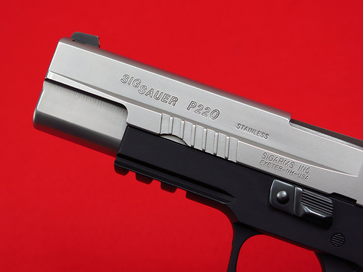 SIG Sauer P220 SUPER MATCH LTD CUSTOM SHOP... SINGLE ACTION TRIGGER ...