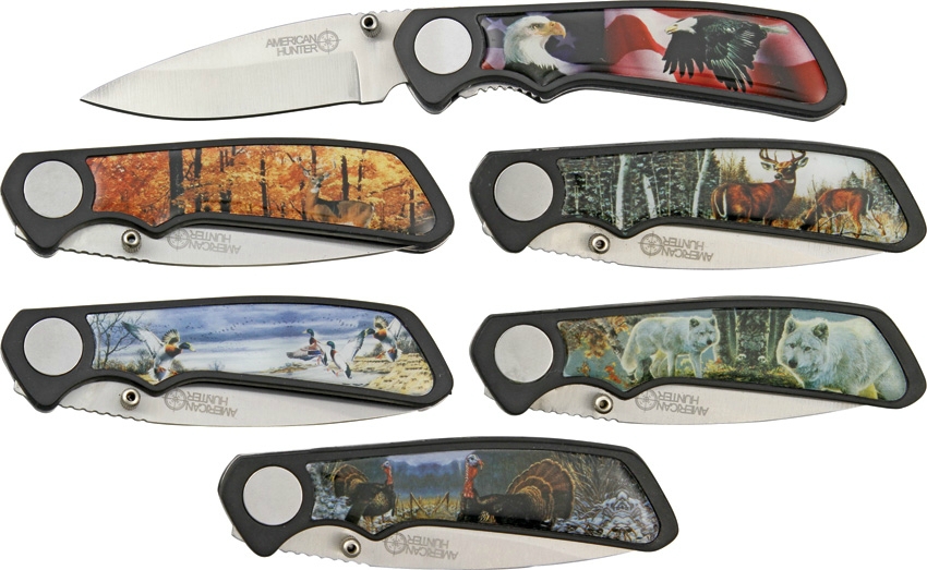 Wildlife 6 Pc Pocket Knife Set For Sale at 13916614