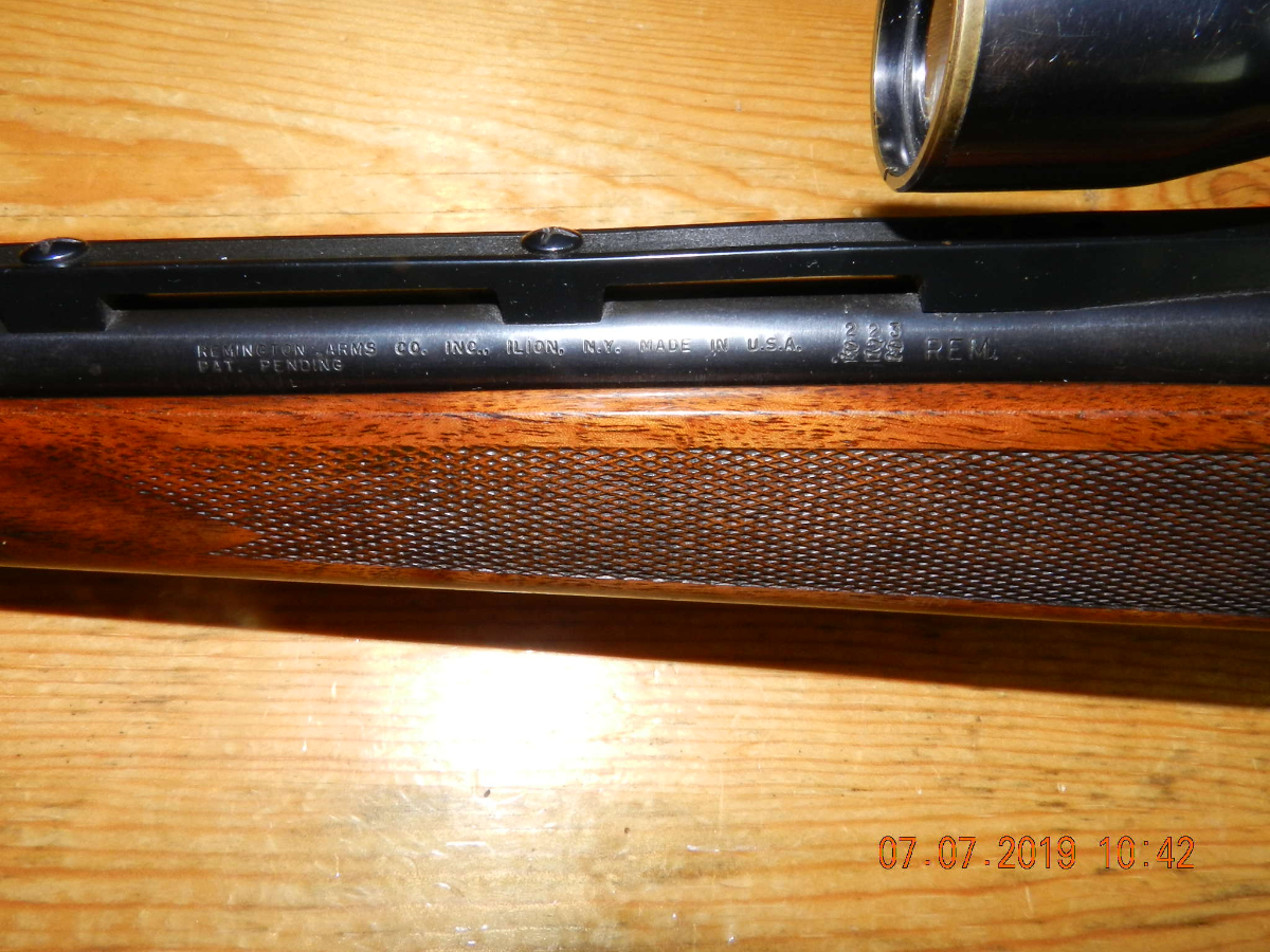 Remington Extremely Model 600 Chambered In 223 One Of 315 .223 Rem ...