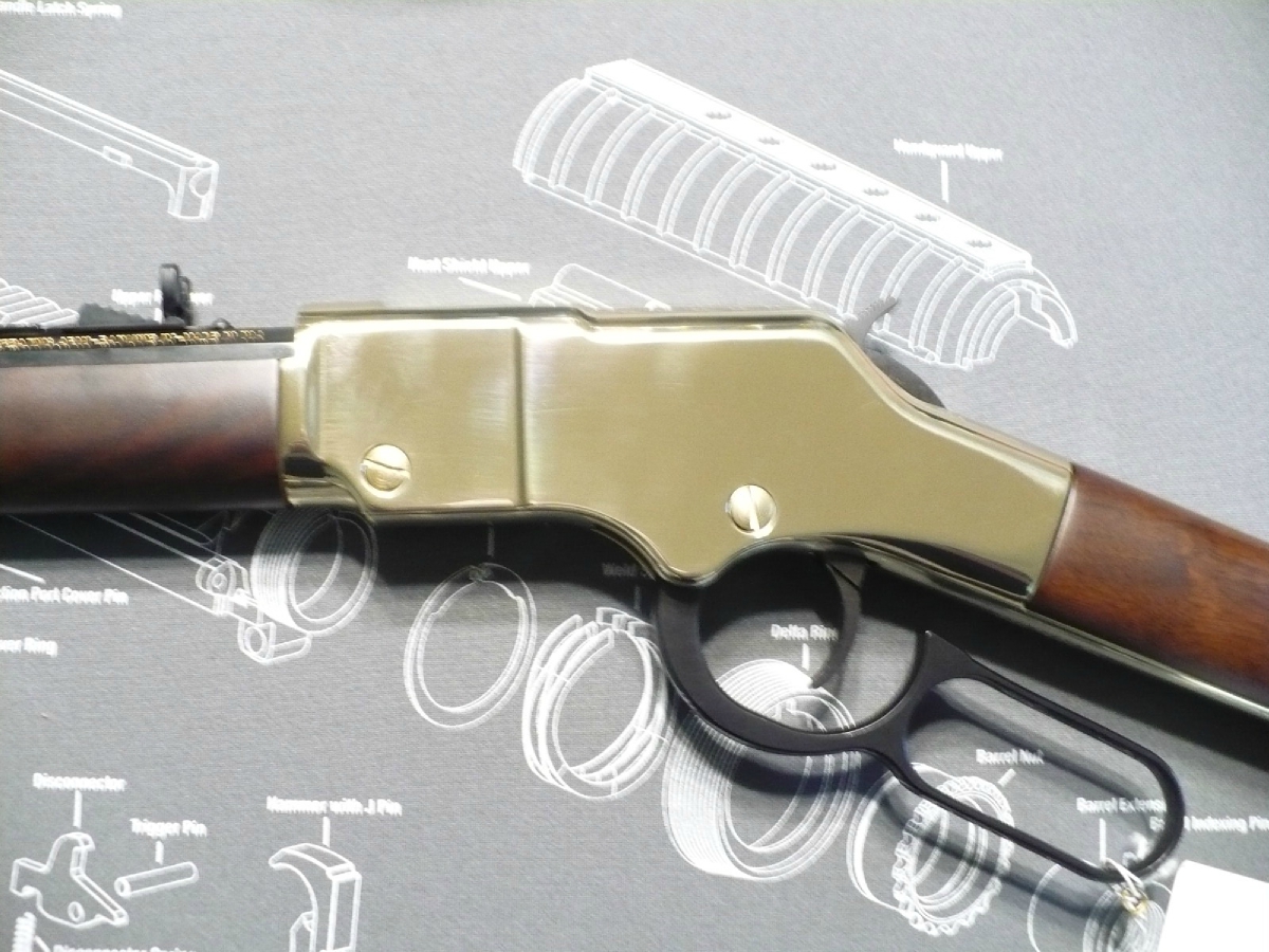 Henry Golden Boy Silver Rifle In 22 Wmr W Octagon Barrel 22 Wmr For Sale At Gunauction Com