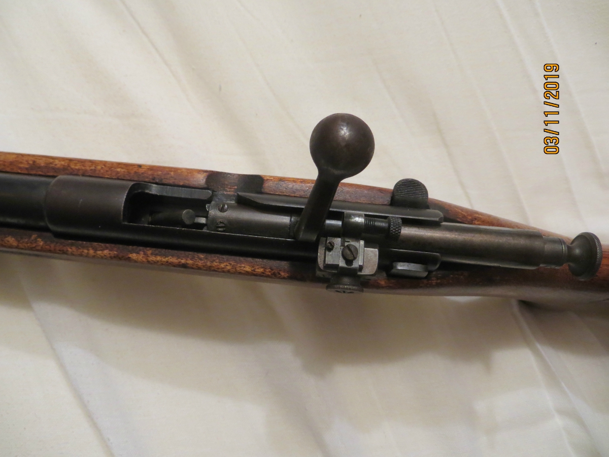 J. Stevens Model 66 Bolt Action Tube Fed C&R Rifle W/Peep .22 Lr For ...