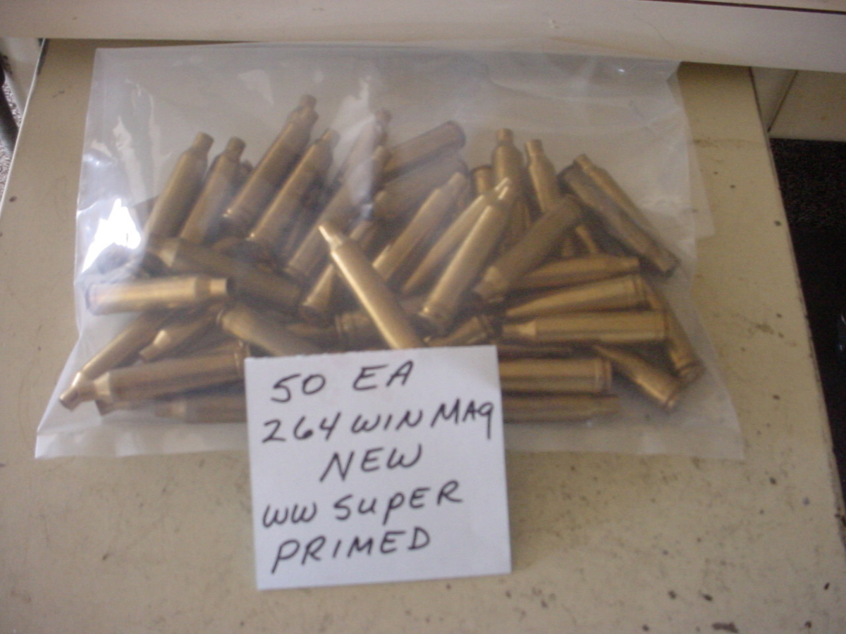 264 Winchester Mag Brass .264 Win. Mag. For Sale at GunAuction.com ...