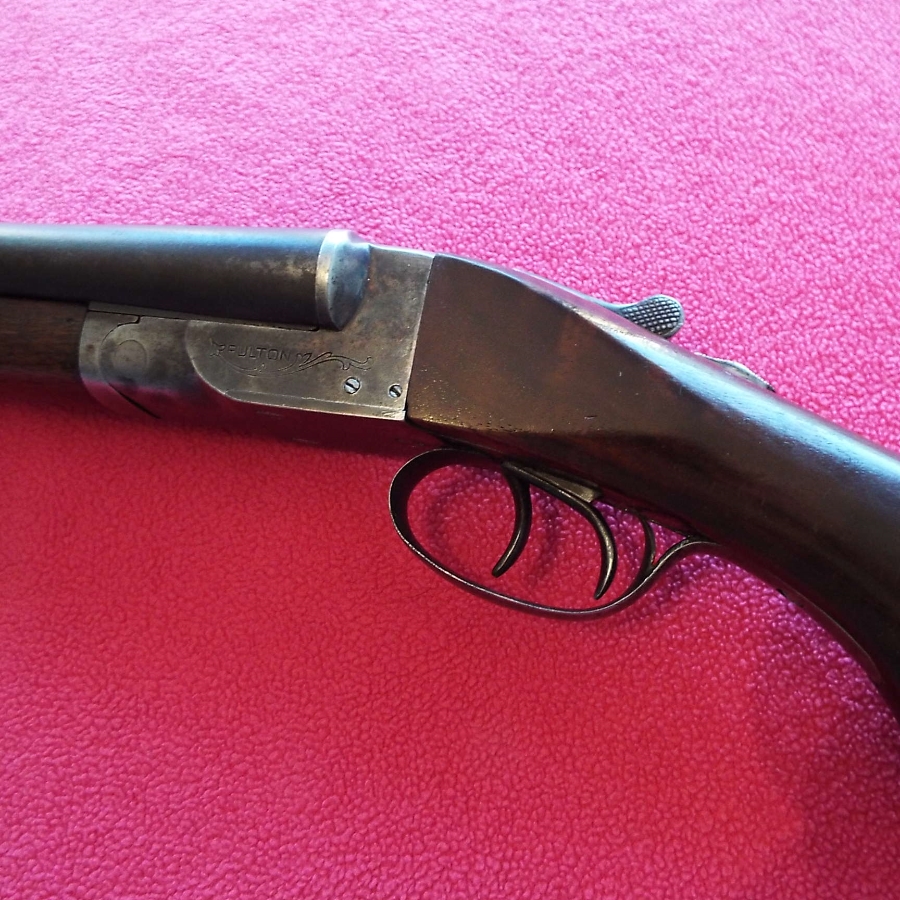 Hunter Arms Co. Fulton 12 Gauge Double, The Fulton 12 Ga For Sale at