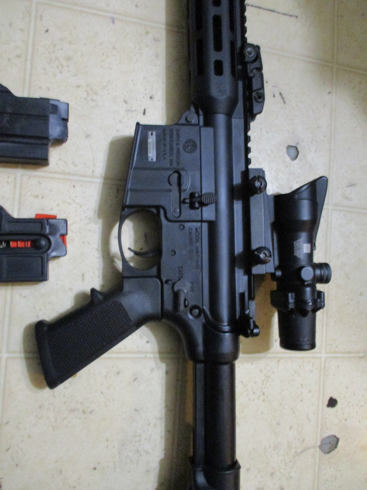 Smith And Wesson M&p 15-22 W  Scope 2 Magazines .22 Lr For Sale At 