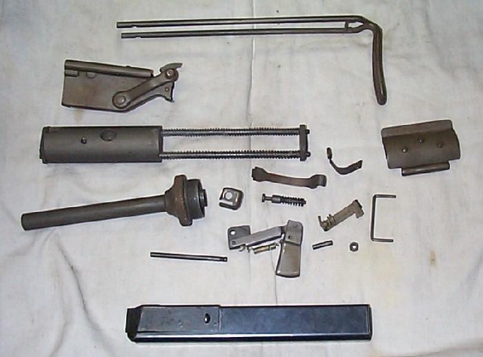 USGI Grease Gun Parts Lot Kit Set .45ACP M3 WWII