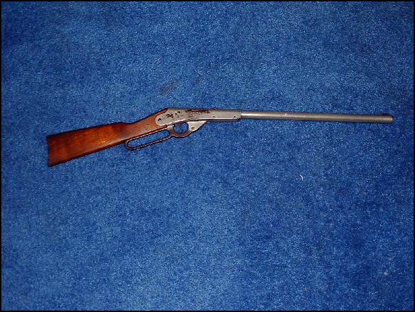 VERY RARE EARLY (MODEL B) DAISY 1,000 SHOT RIFLE - Picture 2