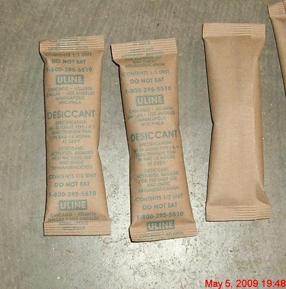 Ammo Storage Desiccant, 25 Pack For Sale at 10523330