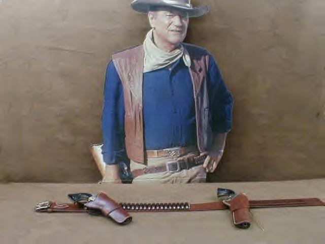 John Wayne`El Dorado` Two Gun Rig(New Lk) For Sale at GunAuction.com