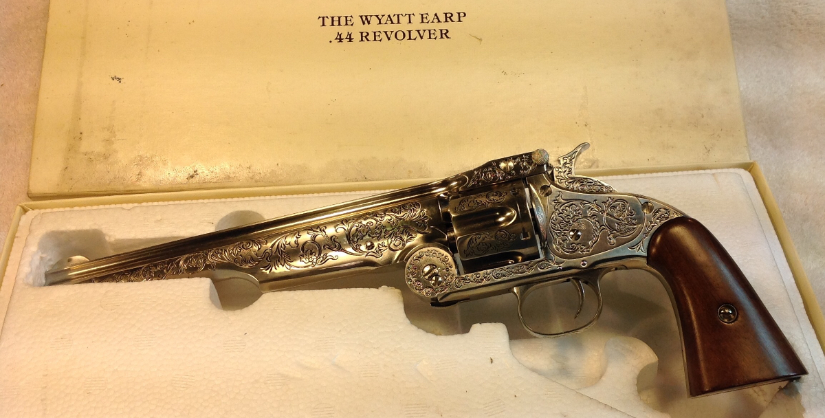 Excellent Working Copy of the S&W Schofield Beautifully Engraved