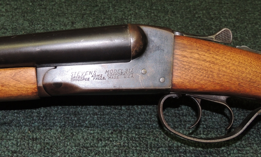 Stevens Model 311a 12ga Double Barrel No Reserve For Sale at GunAuction ...