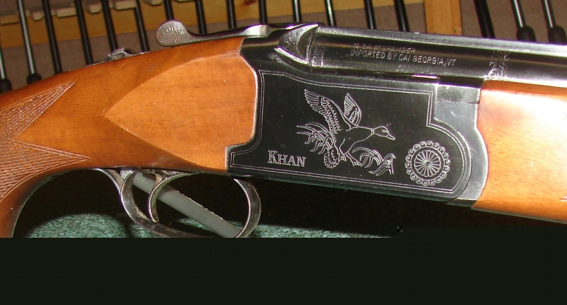 Khan Model 12 12ga 28 Inch Over/Under No Reserve For Sale at GunAuction ...