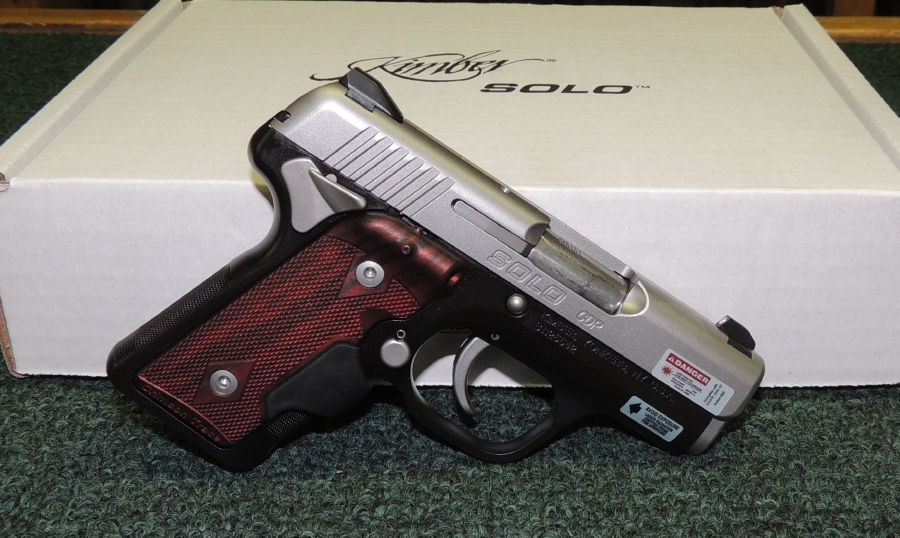 Kimber Mfg Inc Solo Cdp 9mm Crimson Trace Lasergrips New No Res For Sale At 0197